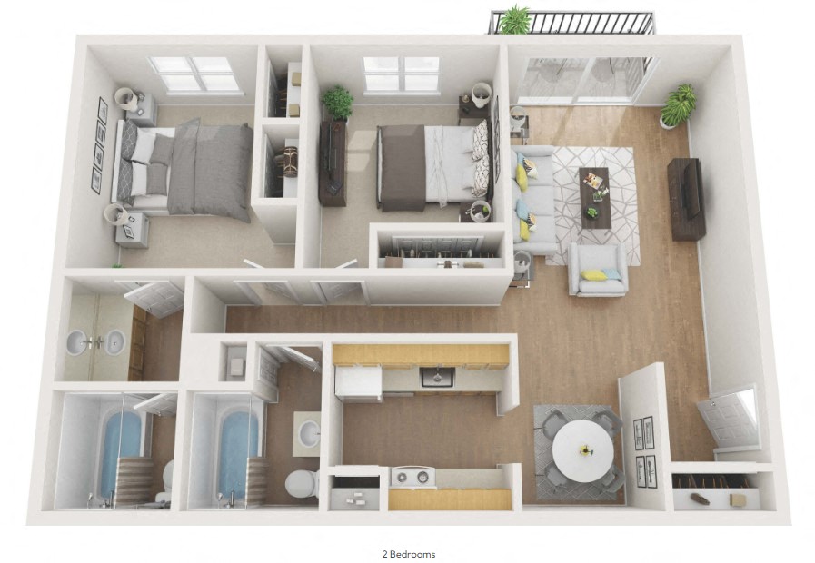 The Pecan floor plan